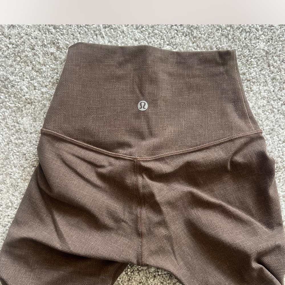 Lululemon Brown High-Waisted Leggings